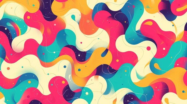 An abstract colorful pattern designed to add a vibrant touch to your background texture