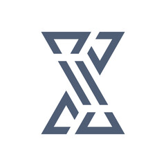 Monogram X. Design vector X logo. Monogram initial letter mark X logo design. Monogram design vector logo. Monogram initial letter mark X logo design. Simple X monogram. Monogram X design logo