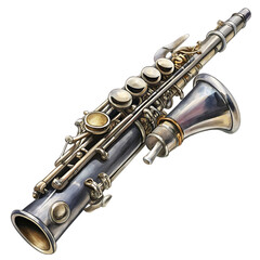 Fototapeta premium clarinet transparent background