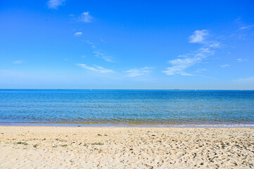 Brighton Beach in Melbourne, Australia