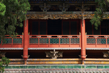 chinese temple door