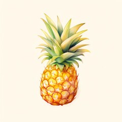 Pineapple, tropical pineapple