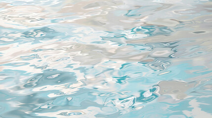 Fototapeta na wymiar Abstract representation of icy waters in oil, frosty blues and whites creating a chilling texture.