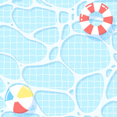 背景イラスト_プール