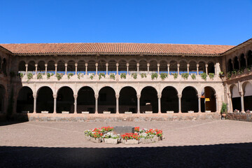 Obraz premium courtyard of the palace
