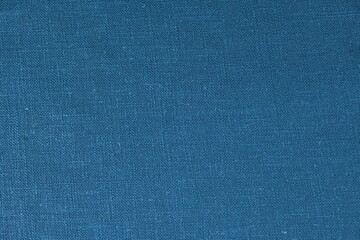 blue green hemp viscose natural fabric cloth color, sackcloth rough texture of textile fashion abstract background