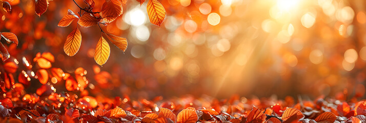 fire in the forest,
Autumn Leaves Background