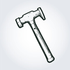 hammer logo icon