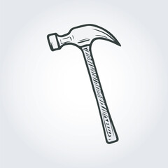 hammer logo icon
