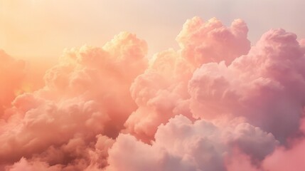 A commercial aircraft soaring amidst the clouds