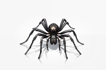 Fototapeta premium spider isolated on white background