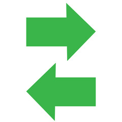 green arrow icon