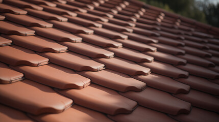 Dynamic view of roofing tiles roofing company