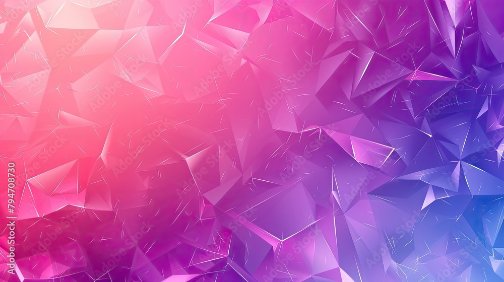 Poster geometric background with polygonal shapes and gradients
