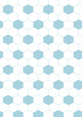 Hexagonal honeycomb shaped illustration background