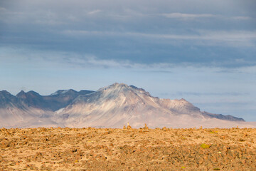 landscape of volcano