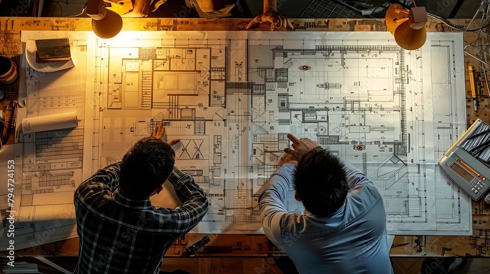 Poster Generative AI : Design Team Planning for a New Project