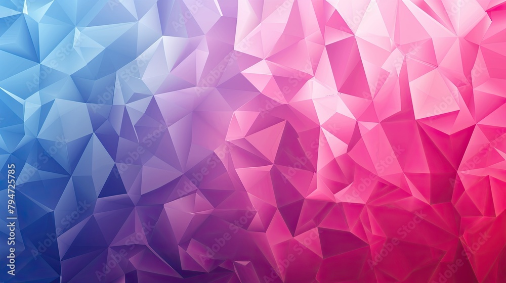 Poster geometric background with polygonal shapes and gradients