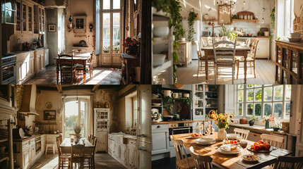 Obraz premium street cafe