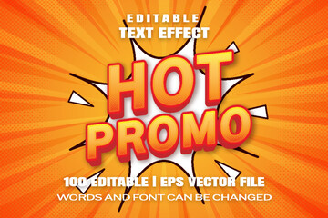 Text effects Hot Promo