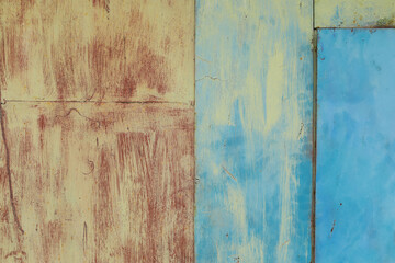 Iron, rusty texture.