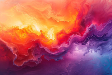 Vibrant bursts of color exploding across a digital canvas, painting the world in a kaleidoscope of...