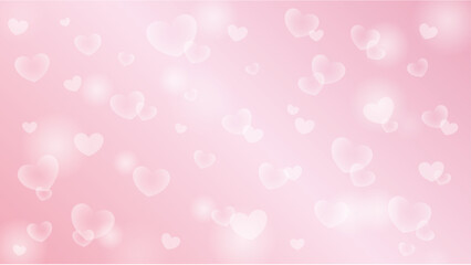 ラブリーなハートの背景