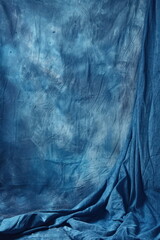 Blue cloth backdrop for photography, water color, painted, blur background - 794748101