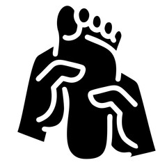 foot massage icon