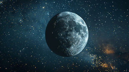 Obraz premium moon and stars