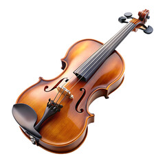 Fototapeta premium violin transparent background