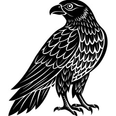 Ra-falcon-silhouette - Vector - Vector art - Vector illustration - Vector design - Latest Vector - Ultimate Vector - Premium Vector - Vector pro - Premium illustration