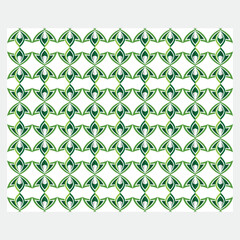 Flat design colorful geometric pattern