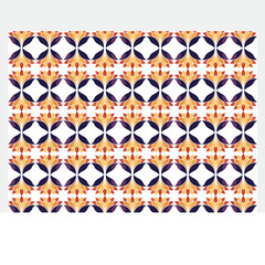 Flat design colorful geometric pattern