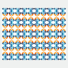 Flat design colorful geometric pattern