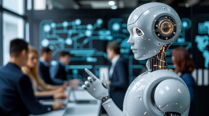 Fototapeta premium Emphasise cooperation of the and People