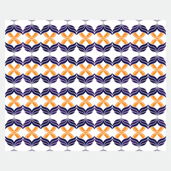 Flat design colorful geometric pattern