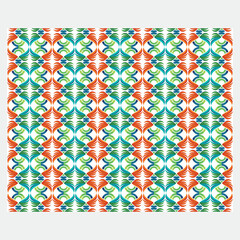 Flat design colorful geometric pattern