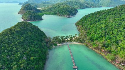 Mesmerizing island oasis, turquoise waters, sandy coastline, coconut fringed haven - captured...