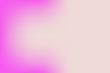 Abstract gradient background with smooth blur shapes. Peach and pink color.Copy space.Wavy liquid gradient mesh.Grapic design.Vector.