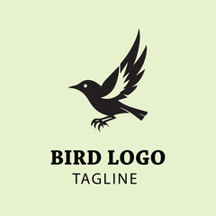 bird vector design logo 