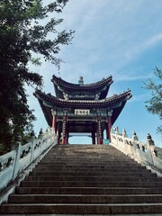 Fototapeta premium chinese temple in the park