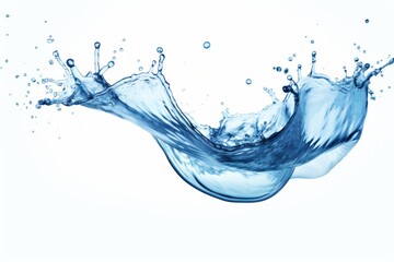 Water,water splash isolated on white background