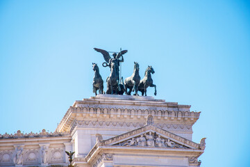 The Quadriga of Freedom Rome, Italy