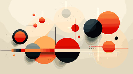 Concept vector illustration of presentation background.