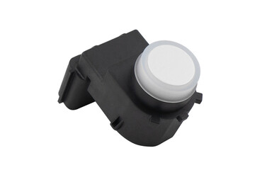 Parking radar isolated on a white background. Car parking sensor. Car Parking assist sensor isolated