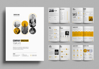 Company Profile Brochure Layout