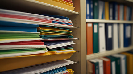 office folders, Generative.AI
