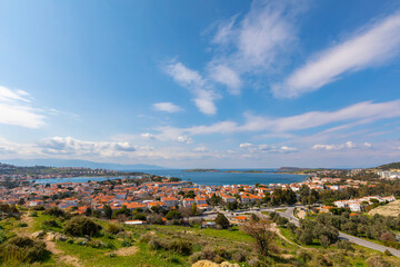 Naklejka premium Foca is a town and district in Turkey's Izmir Province, on the Aegean coast.