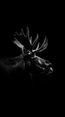 Amazing Moose background wallpaper image